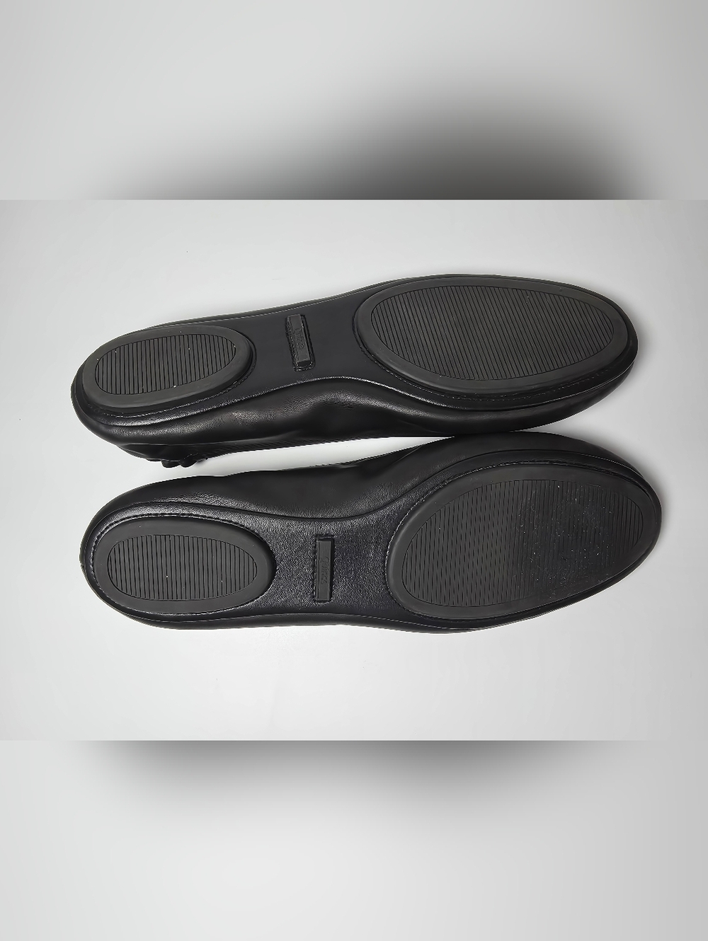 Quince Italian Leather On-The-Go Black Ballet Flat Woman's Size 10 - Picture 11 of 13
